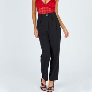 Princess Polly Rafaela Pants - Black Trousers